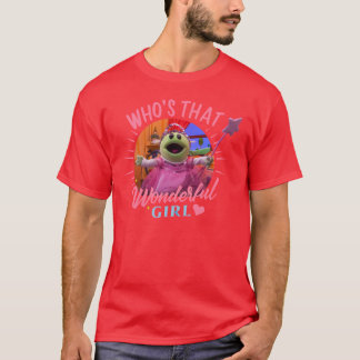 ナナラン・フーシャット・ワンダフル・ガール・ショー モンスター・ファン Tシャツ