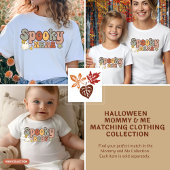 ナナ不気味レトロハロウィンマッチングファミリー Tシャツ