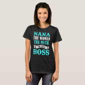 ナナ女の神話ザ実在ボス Tシャツ (正面フル)