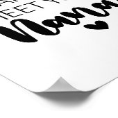 ナナ妊娠アナウンセームに会うのが待ち遠しい ポスター (角)