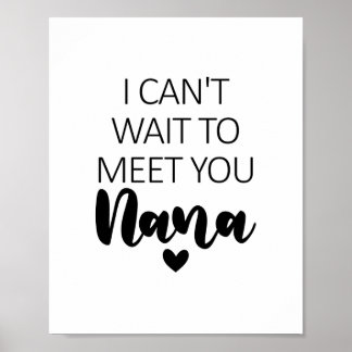 ナナ妊娠アナウンセームに会うのが待ち遠しい ポスター