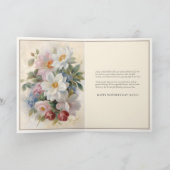 ナナ宗教母の日フローラ カード (内部)