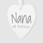 ナナ建立日アクリルオーナメント オーナメント (正面)