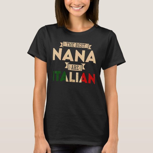 ナナ最高のはパパイタリアンフイタリアンだ Tシャツ (正面)