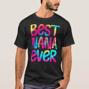 ナナ最高のエバー絞り染め母の日マザーズ女性 Tシャツ