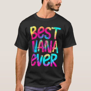 ナナ最高のエバー絞り染め母の日マザーズ女性 Tシャツ