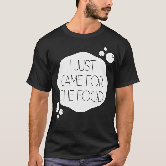 ナナ目当てで来ただけ Tシャツ (正面)
