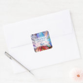 ナナ編み物 スクエアシール (封筒)