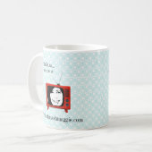 ナナ製品"ちょっと、叫び声無し" コーヒーマグカップ (正面左)