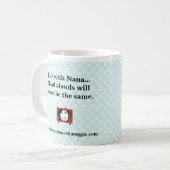 ナナ製品"タコ" コーヒーマグカップ (正面左)