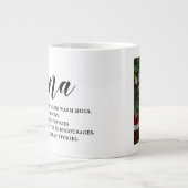 ナナ説明マグと写真 ジャンボコーヒーマグカップ (正面)