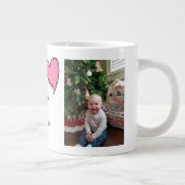 ナナ説明マグと写真 ジャンボコーヒーマグカップ (右)