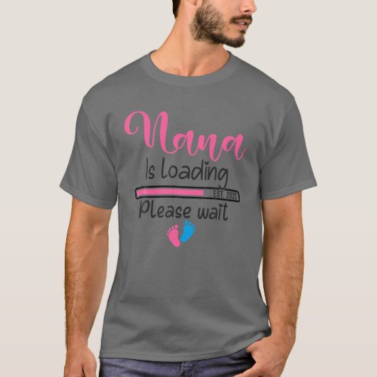 ナナ読み込み中です お待ちください ハッピー ファミリー Tシャツ (正面)