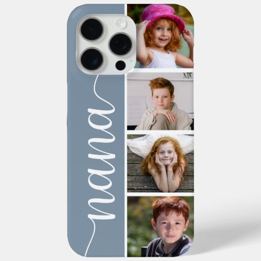 ナナ4枚の写真 Case-Mate iPhoneケース (裏面)