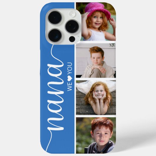 ナナ4枚の写真 Case-Mate iPhoneケース (裏面)