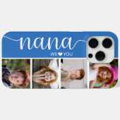 ナナ4枚の写真 Case-Mate iPhoneケース (裏面 (横))
