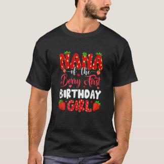ナナ・オブ・ザ・ベリー いちごちゃん一歳の誕生日 Tシャツ