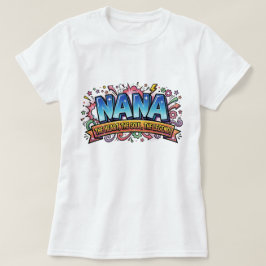 ナナ・ザ・ハート・ザ・ソウル・ザ・レジェンド・コミック・ポップ・アート Tシャツ