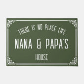 ナナ&パパズハウスオリーブのような場所はない ドアマット (正面)