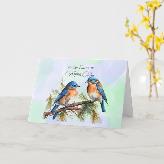 ナナ・マザーズデイ カード (黄色い花)