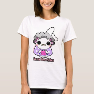 ナナBunchkinsの女性のワイシャツ-すみれ色のLeBeaux Tシャツ