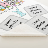 ナニーのイースタースナグルブランケット シェルパブランケット (3/4)