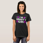 ナニーの娘の面白いギフト Tシャツ (正面フル)