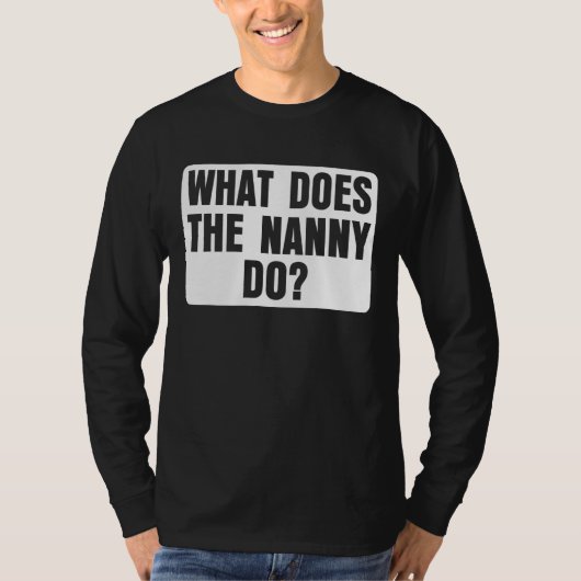 ナニーは何をする11 Tシャツ (正面)