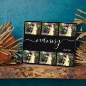 ナニーアイラブ6枚写真コラージュギフトプラーク フォトプラーク (側面)