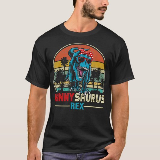 ナニーサウルスレ最高のナニーファミリー Tシャツ (正面)