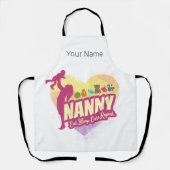 ナニーナーセメイドヴィンテージベビーシッター託児ナース エプロン (正面)