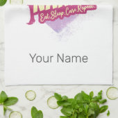 ナニーナーセメイドヴィンテージベビーシッター託児ナース キッチンタオル (折り畳み)