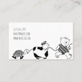 ナニーベビーシッター気にチャイルド 名刺 (裏面)