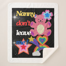 ナニー離れだ! シェルパブランケット