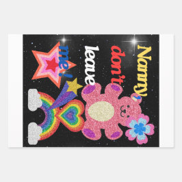 ナニー離れだ！ ラッピングペーパーシート