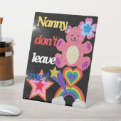 ナニー離れだ! 台座サイン (インサイチュ)