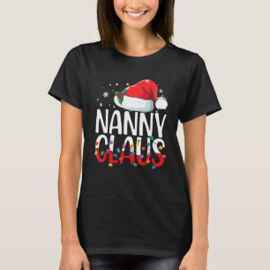 ナニー・クラウス クリスマスパジャマ マッチング ファミリー クリスマス Tシャツ