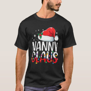 ナニー・クラウス クリスマスパジャマ マッチング ファミリー クリスマス Tシャツ