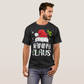 ナニー・クラウス・サンタ 楽しいクリスマスパジャマ マッチング Tシャツ (正面フル)
