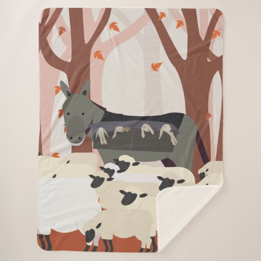 ナニー シェルパブランケット (正面)