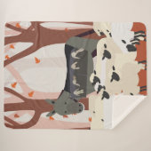 ナニー シェルパブランケット (正面(横))