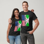 ナニ最高のーエバーマザーデイブルンジ米国国旗 Tシャツ (ユニセックス)