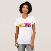 ナネット定期テーブル名のシャツ Tシャツ (正面フル)
