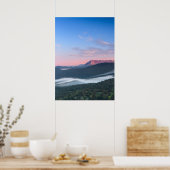 ナノス山のシレントボルからの美しい日の出 ポスター (キッチン)