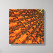 ナノチューブ及びゴッサマー繊維 キャンバスプリント (正面)