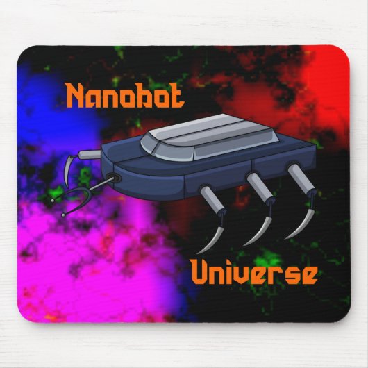ナノボット宇宙 マウスパッド (正面)