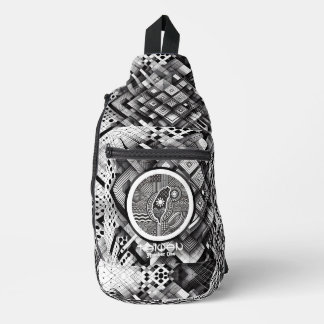 ナノメートルプライド幾何学国台湾モノグラム スリングバッグ