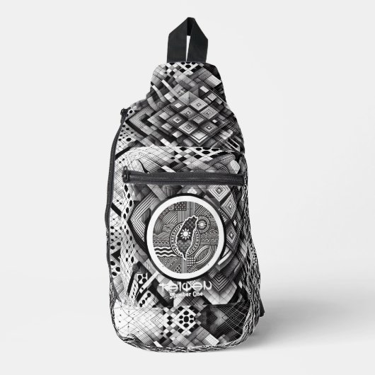 ナノメートルプライド幾何学国台湾モノグラム スリングバッグ (正面)