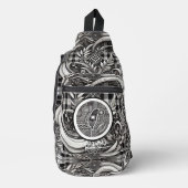 ナノメートルボタニカルプライド幾何学台湾 スリングバッグ (正面)