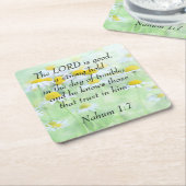 ナハム1:7 スクエアペーパーコースター (アングル)